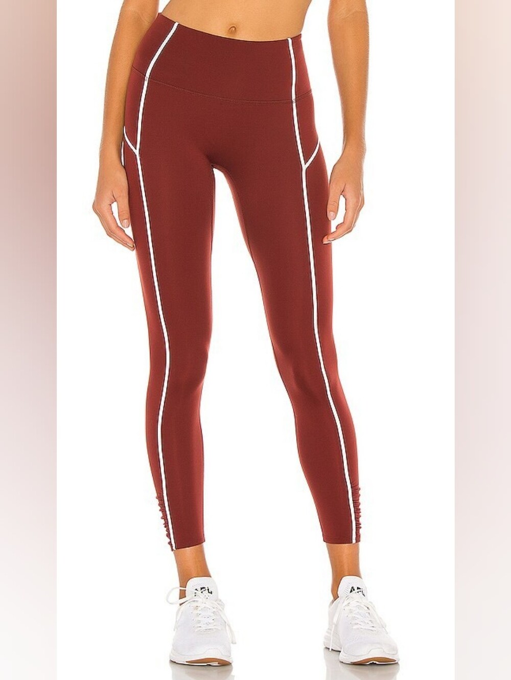 Free People Movement You're A Peach Legging in Spiced Mahogany, Size XS